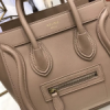 Celine Nano Luggage Smooth Leather Taupe - Image 3