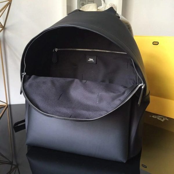 Fendi Monster Backpack Leather & Nylon - Image 4