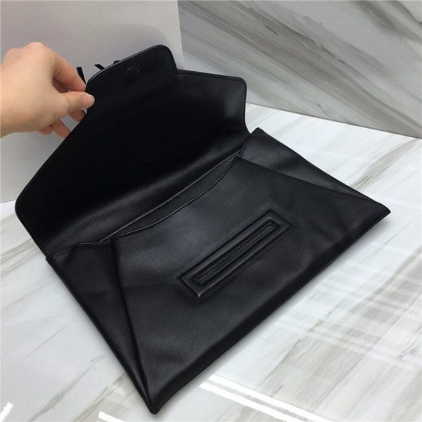 Givenchy Antigona Envelope Clutch Grained Leather (Varied Colors) - Image 5