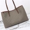 Gucci GG Emblem Large Tote Bag 815212 Brown - Image 8
