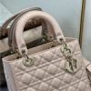 Dior Medium Lady Dior Bag M0565 Pink Patent - Image 5