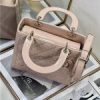 Dior Medium Lady Dior Bag M0565 Pink Patent - Image 9